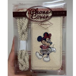 ディズニー(Disney)の【新品】iPhone6/6s/7/8 アコモデ　ディズニー　iPhoneカバー(iPhoneケース)