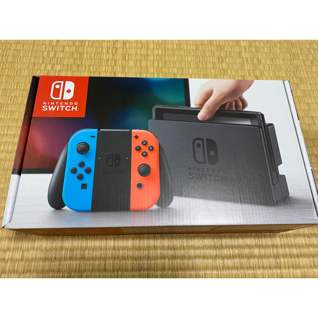 Nintendo Switch(ニンテンドースイッチ)の新品未開封◆Nintendo Switch HAC-S-KABAA◆ エンタメ/ホビーのゲームソフト/ゲーム機本体(家庭用ゲーム機本体)の商品写真