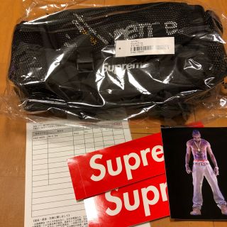 シュプリーム(Supreme)の20ss supreme Waist Bag black(ウエストポーチ)