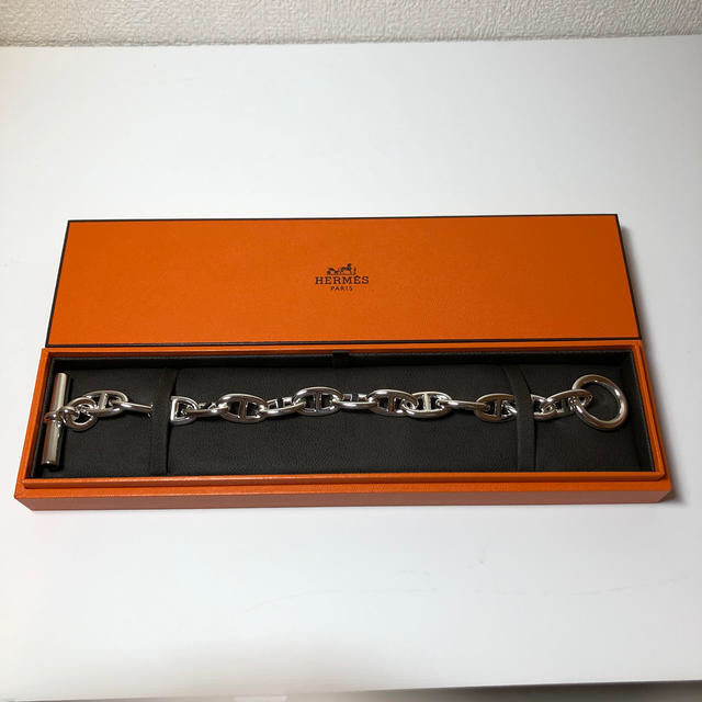 保障できる Hermes 新品 未使用 登坂 広臣 購入レシート有り エルメス シェーヌダンクル Gm ブレスレット Www Solidarios Org Br