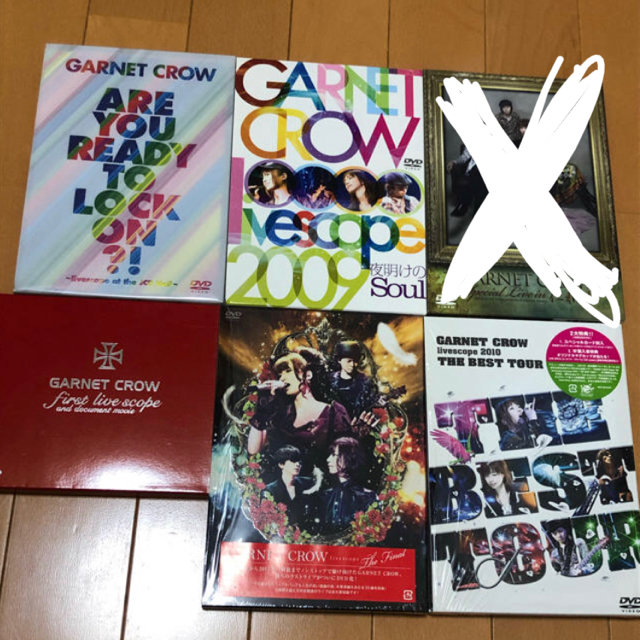 GARNET CROW(ガーネットクロウ)DVDセットミュージック