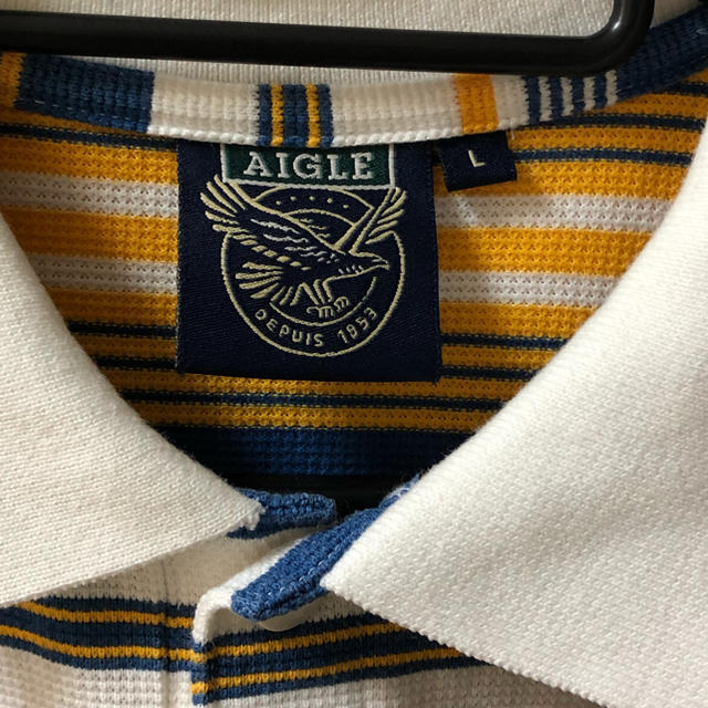 AIGLE(エーグル)のAIGLEのメンズポロシャツ　Lサイズ メンズのトップス(ポロシャツ)の商品写真