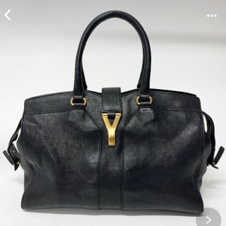 サンローラン(Saint Laurent)のYSL サンローラン カバス シック ラージ ブラック💼(トートバッグ)