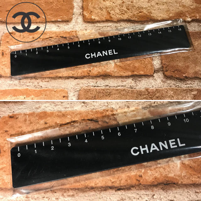 CHANEL(シャネル)の非売品 CHANEL ノベルティ 定規 インテリア/住まい/日用品の文房具(その他)の商品写真