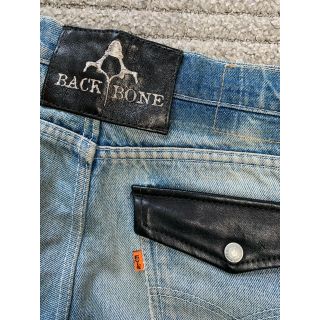 バックボーン ビンテージ517改 デニム backbone 北原哲夫着