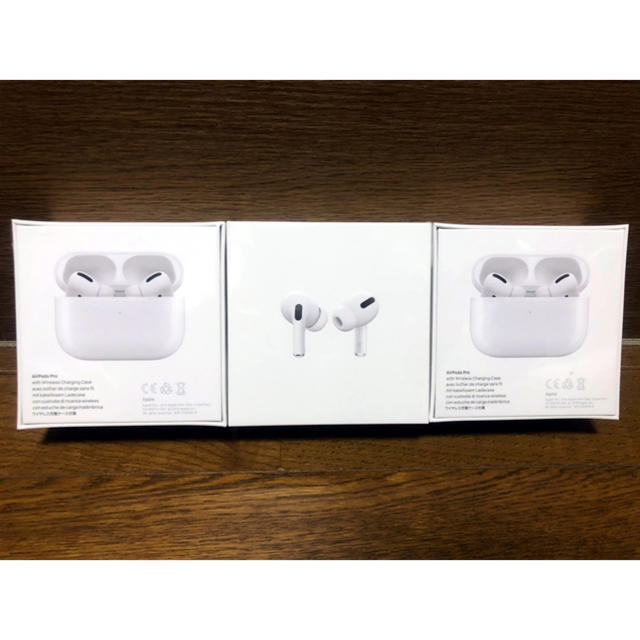 Apple(アップル)のAirPods Pro 新品未開梱✨ スマホ/家電/カメラのオーディオ機器(ヘッドフォン/イヤフォン)の商品写真