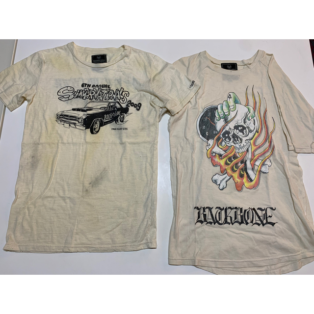 BACK BONE THE BASIS(バックボーンザベイシス)のバックボーン backbone 歴代　tシャツ　セット　サイズs  メンズのトップス(Tシャツ/カットソー(半袖/袖なし))の商品写真