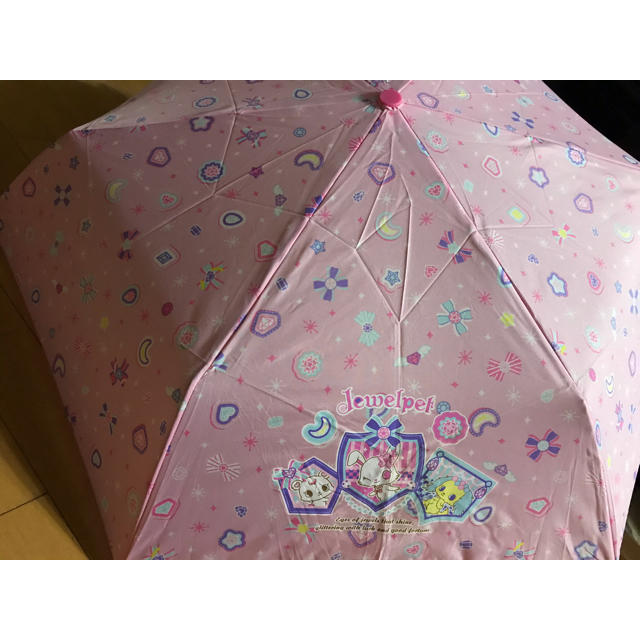 ジュエルペット(ジュエルペット)のジュエルペット 折りたたみ傘 レディースのファッション小物(傘)の商品写真