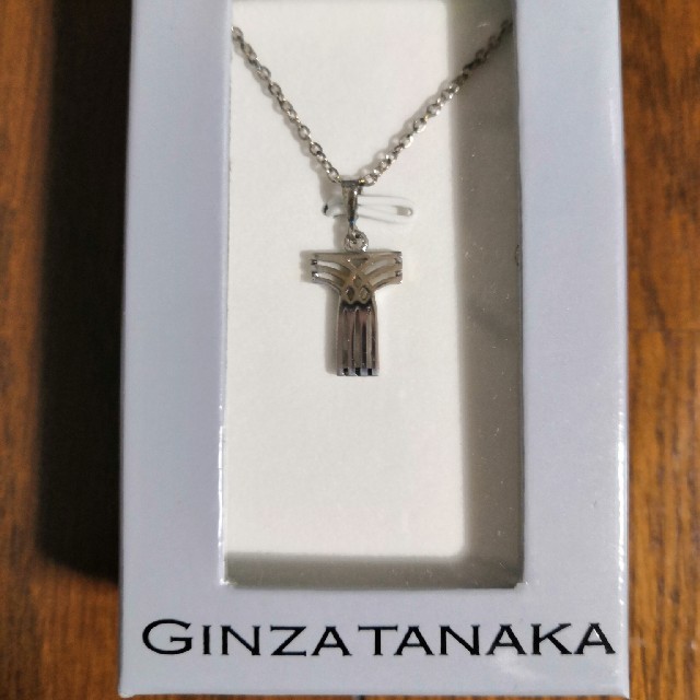 新品送料込！GINZA TANAKA 銀座タナカ ネックレス

箱入りです。