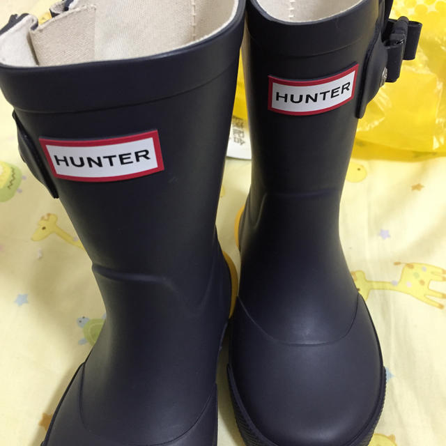 HUNTER(ハンター)のHUNTERすぐ発送致します。 キッズ/ベビー/マタニティのベビー靴/シューズ(~14cm)(長靴/レインシューズ)の商品写真