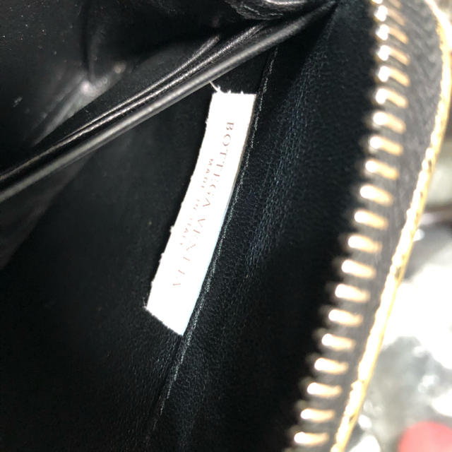 BOTTEGA VENETA ラウンドファスナー 長財布 ゴールド ボッテガ