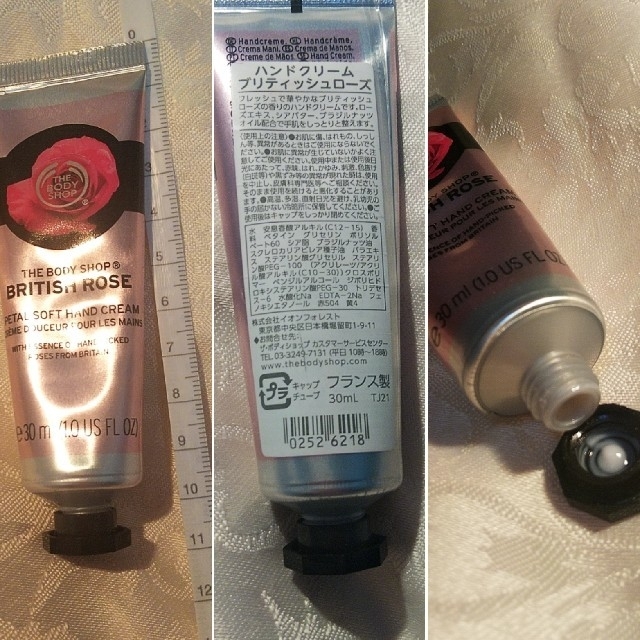 THE BODY SHOP(ザボディショップ)のローズ★ボディー＆ハンド クリーム２点セット コスメ/美容のボディケア(ボディクリーム)の商品写真