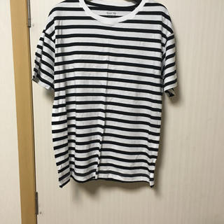 ジーユー(GU)のボーダーTシャツ(Tシャツ(半袖/袖なし))