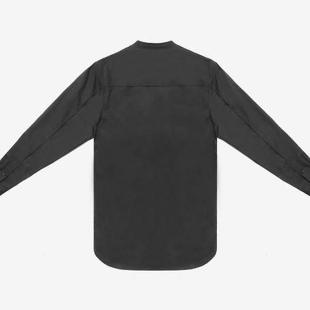 Rick Owens(リックオウエンス)の極美品STAMPDリブカラー変形ドレスシャツＳ メンズのトップス(シャツ)の商品写真