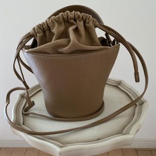 ドゥロワー(Drawer)の【☆完売品】ayako Pottery Bag Beige(ショルダーバッグ)