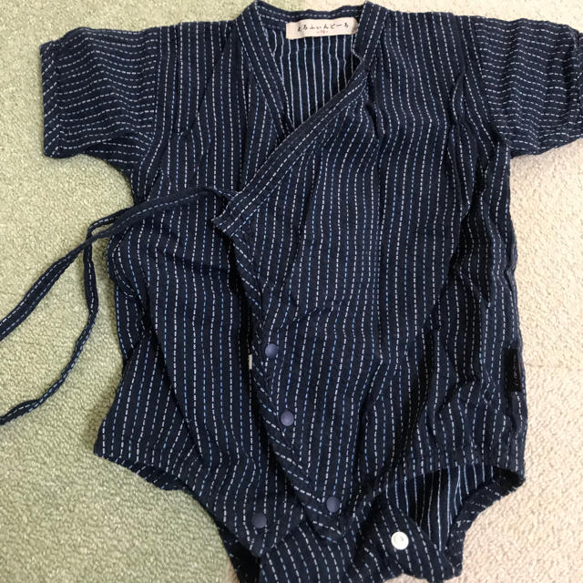 babyGAP(ベビーギャップ)の美品　エルフィンドール　甚平70 キッズ/ベビー/マタニティのベビー服(~85cm)(甚平/浴衣)の商品写真