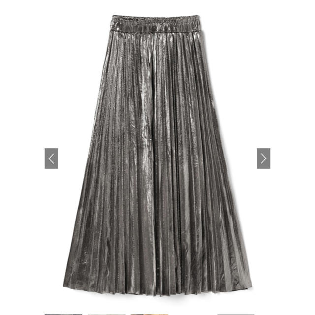 GRL(グレイル)のメタリックプリーツスカート　 レディースのスカート(ロングスカート)の商品写真