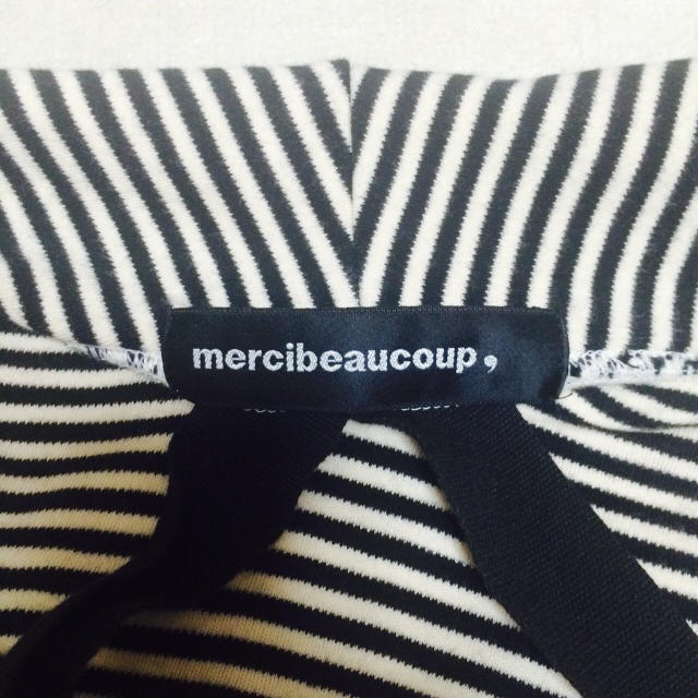 mercibeaucoup(メルシーボークー)のビッグワンピース レディースのワンピース(ひざ丈ワンピース)の商品写真