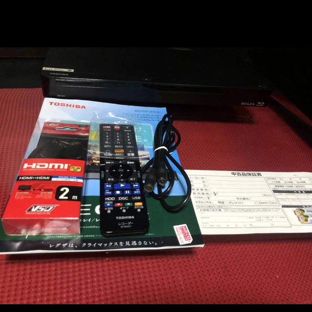 東芝 REGZA DBR-W507ブルーレイ レコーダー 500GB 中古 店舗良い