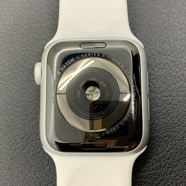 【美品】Apple Watch Series 5 GPS 40mmシルバー