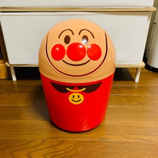 アンパンマン　ゴミ箱(キャラクターグッズ)