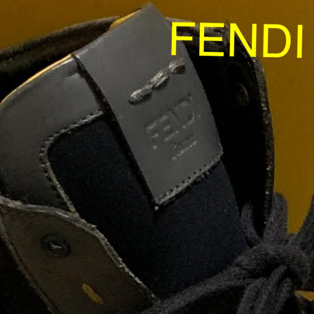 FENDI(フェンディ)の限定価格 FENDI フェンディ スニーカー ハイカット 28.0 国内正規品 メンズの靴/シューズ(スニーカー)の商品写真