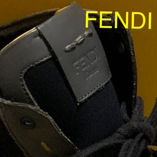 フェンディ(FENDI)の限定価格 FENDI フェンディ スニーカー ハイカット 28.0 国内正規品(スニーカー)