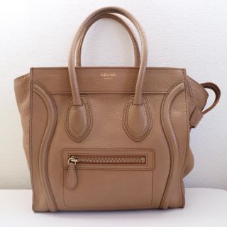 セリーヌ(celine)の【こう様専用】セリーヌ　ラゲージ　キャメル(トートバッグ)