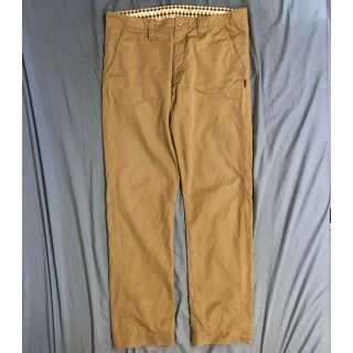 ダブルタップス(W)taps)のWTAPS 10AW KHAKI TIGHT BEIGE SIZE M 美品(チノパン)