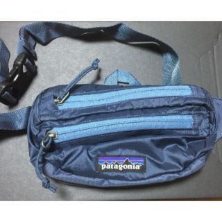 パタゴニア(patagonia)のパタゴニア ウエストポーチ ネイビー 新品(ウエストポーチ)