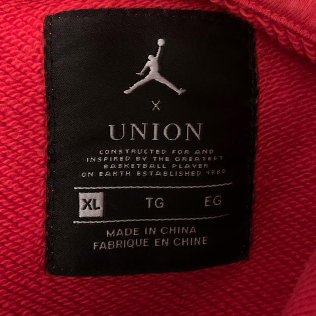 NIKE(ナイキ)のunion✖️Jordan メンズのトップス(パーカー)の商品写真