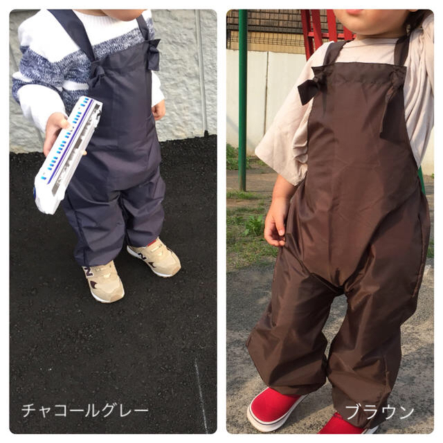 おしゃれサロペットなプレイウェア♡全5色♡オーダーページ キッズ/ベビー/マタニティのキッズ服男の子用(90cm~)(パンツ/スパッツ)の商品写真