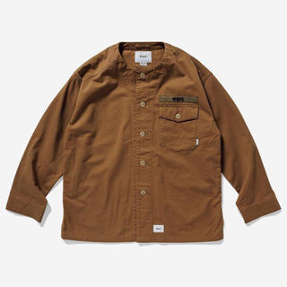 ダブルタップス(W)taps)のWTAPS 19AW SCOUT LS SHIRT BEIGE S スカウト(シャツ)