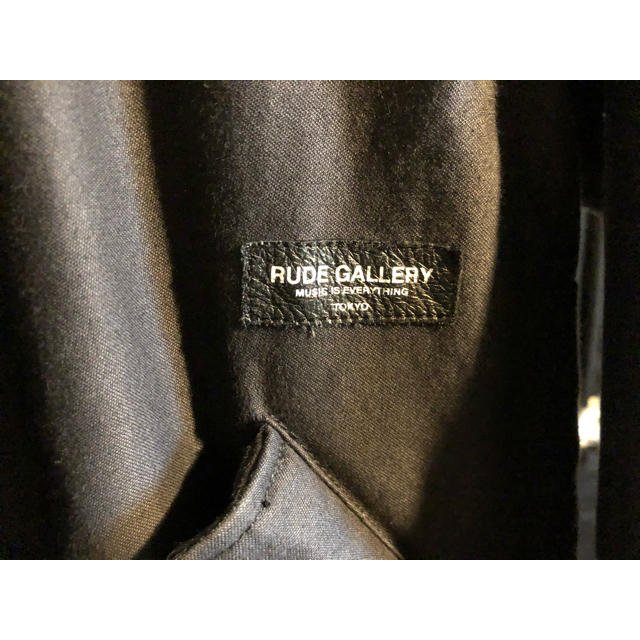 RUDE GALLERY - Rude Gallery ルードギャラリー 16AW モッズコート 黒