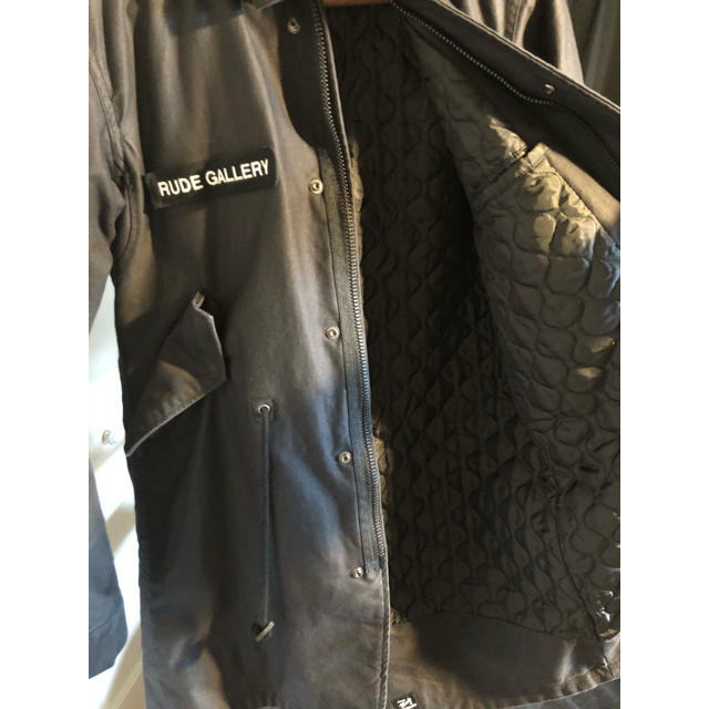 RUDE GALLERY - Rude Gallery ルードギャラリー 16AW モッズコート 黒