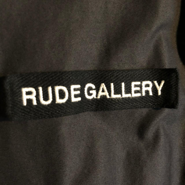 RUDE GALLERY(ルードギャラリー)のRude Gallery ルードギャラリー　16AW モッズコート 黒 メンズのジャケット/アウター(モッズコート)の商品写真