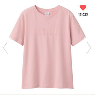 ジーユー(GU)のELLE×GU コラボT Sサイズ(Tシャツ(半袖/袖なし))