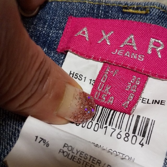 AXARA(アクサラ)のAXARAヴィンテージデニム レディースのパンツ(デニム/ジーンズ)の商品写真