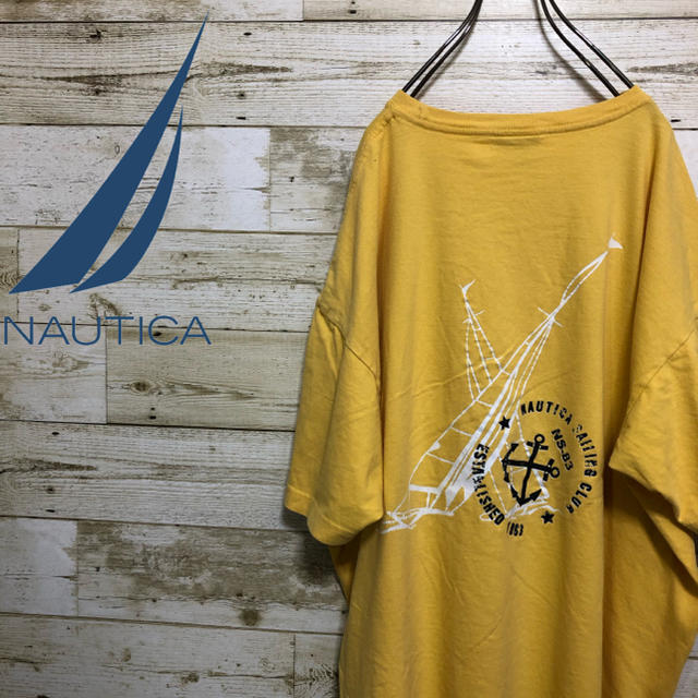 NAUTICA(ノーティカ)のノーティカ(NAUTICA)☆刺繍ロゴ ビッグサイズ Tシャツ メンズのトップス(Tシャツ/カットソー(半袖/袖なし))の商品写真