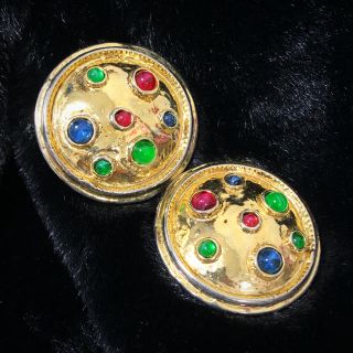 ケンゾー(KENZO)のVINTAGE EARRINGSヴィンテージ イヤリング ゴールド(イヤリング)