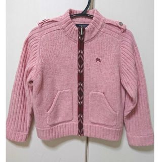 バーバリー(BURBERRY)のBURBERRY♡ニットブルゾン ジャケット(ジャケット/上着)