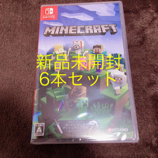 新品未開封 6本セット Minecraft Switch マインクラフト