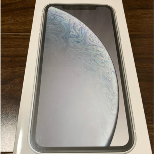 新品未開封 iPhone XR white 64GB simロック解除済み