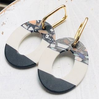 アクセサリーズブラッサム(Accessories Blossom)のVINTAGE EARRINGS ヴィンテージ イヤリング 月(イヤリング)