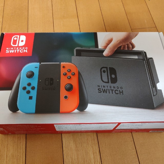 Nintendo Switch Joy-Con (L) ネオンブルー/ (R) の通販 by TSK's shop｜ラクマ