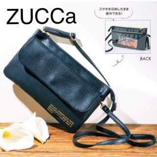 ズッカ(ZUCCa)のズッカ 特製 スマホも長財布も入る 上質なポシェット InRed 付録(ショルダーバッグ)