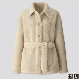 ユニクロ(UNIQLO)のボアフリースショートコート(ブルゾン)