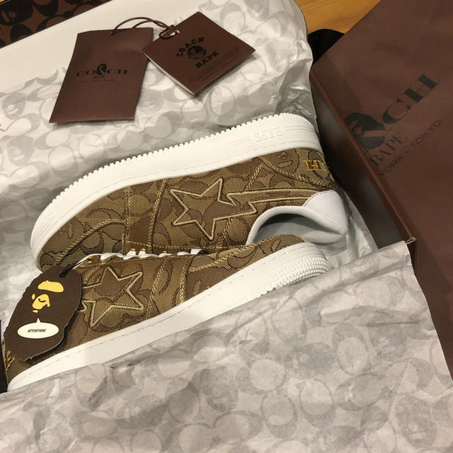 A BATHING APE(アベイシングエイプ)の27㎝ BAPE×COACH BAPE STA FootSoldier US9 メンズの靴/シューズ(スニーカー)の商品写真