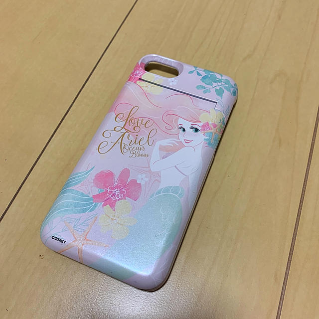 Disney(ディズニー)の【iPhone7】アリエルスマホケース スマホ/家電/カメラのスマホアクセサリー(iPhoneケース)の商品写真