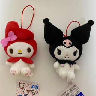 サンリオ(サンリオ)のサンリオ　マイメロ　クロミ　セット　マスコット　新品(キャラクターグッズ)